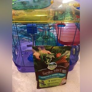 Hamster Cage and Food